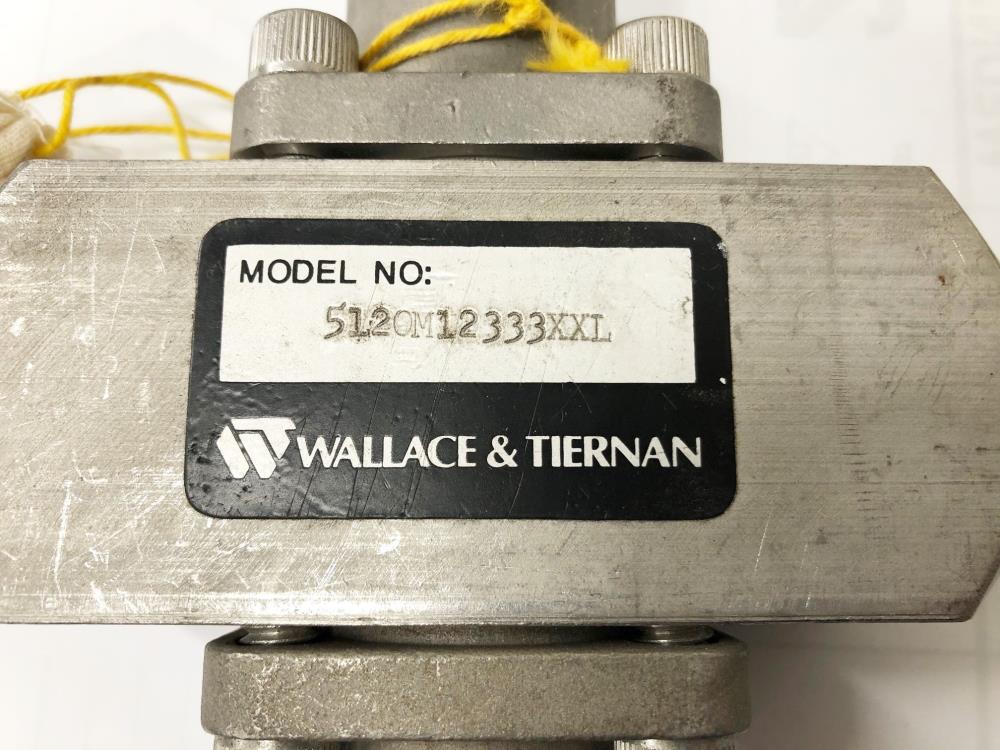 Lot of (3) Wallace and Tiernan GPM Armored Purge Meters 2.0, 5.0 and 6.0 GPM H2O